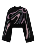 Emilio Pucci bestickter Oversize-Pullover aus Mohairmischung