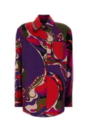 Emilio Pucci bedrucktes Seidenhemd