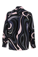 Emilio Pucci bedrucktes Seidenhemd