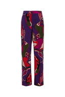 Pantalón de seda estampado Emilio Pucci