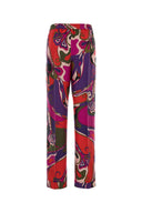 Pantalón de seda estampado Emilio Pucci