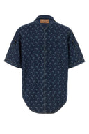 Bedrucktes Jeanshemd von Marine Serre