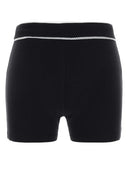 Pantaloncini Marine Serre in cotone elasticizzato nero