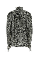 Dries Van Noten Printed Viscose Catya Blouse