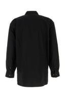 Dries Van Noten Black Poplin Croomson Shirt