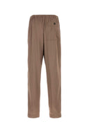 Dries Van Noten Mud Satin Penny Pant