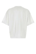 Dries Van Noten White Cotton Heno Oversize T Shirt