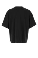Dries Van Noten Black Cotton Heno Oversize T Shirt