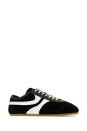 Dries Van Noten Black Suede Sneakers