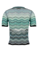 Missoni Embroidered Viscose Blend T Shirt