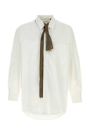 Magliano White Stretch Poplin Shirt
