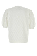 Magliano White Crochet Sweater