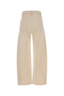 Mother Ivory Stretch Denim The Half Pipe Jeans