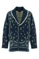 Alanui Embroidered Jacquard Bandana Cardigan