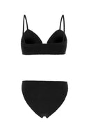 Hunza G Black Stretch Nylon Alicia Bikini