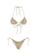 Oseree Embellished Polyester Marylin Bikini