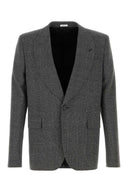 Alexander Mcqueen 刺绣 Glencheck 西装外套