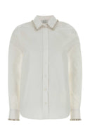Alexander Mcqueen White Poplin Shirt