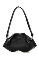 Alexander Mcqueen ブラック ナッパ レザー マンタ クラッチ