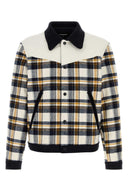Dsquared brodert flanell vestlig bomberjakke