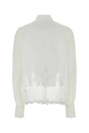 Ermanno Scervino White Poplin Shirt