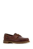 Braune Ranger-Loafer von Sebago aus Leder
