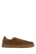 Dolce & Gabbana Brown Suede Sneakers