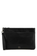 Dolce & Gabbana 블랙 가죽 클러치