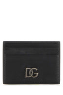 Dolce & Gabbana Black Leather Card Holder