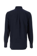 ドルチェ＆ガッバーナ ブルー クレープ シャツ