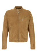 Dolce & Gabbana Camel Suede Jacket