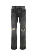 Jeans in denim nero Dolce & Gabbana