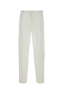 Dolce & Gabbana White Cotton Pant