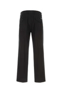 Dolce & Gabbana Pantalone Nero in Cotone Stretch