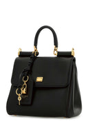 Dolce & Gabbana Black Leather My Sicily Handbag