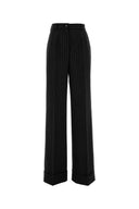 Dolce & Gabbana Embroidered Stretch Wool Pant