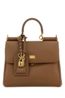 Dolce & Gabbana Biscuit Leather My Sicily Handbag