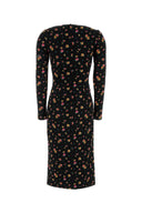 Dolce & Gabbana Printed Charmeuse Dress