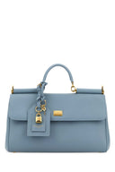 Dolce & Gabbana Light Blue Leather My Sicily Handbag