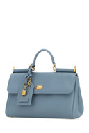 Dolce & Gabbana Light Blue Leather My Sicily Handbag