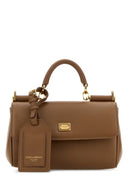 Dolce & Gabbana Sac à main My Sicily en cuir biscuit