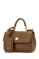 Dolce & Gabbana Sac à main My Sicily en cuir biscuit