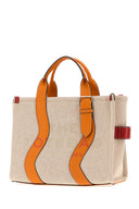 Marc Jacobs Beige Canvas Shopping The Tote Bag Shopping Bag