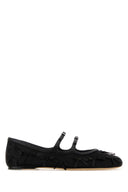 Marc Jacobs Black Mesh Kiki Ballerinas