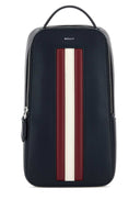 Bally Navy Blue Leather Crossbody Bag