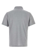Polo Brioni in Misto Cashmere Grigio Melange