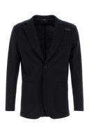 Brioni Midnight Blue Wool Blend Blazer