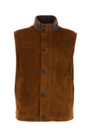 Brioni Brown Suede Jacket