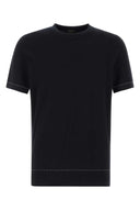 Brioni Black Cotton T Shirt