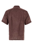 Camicia Brioni in Lino Stampato